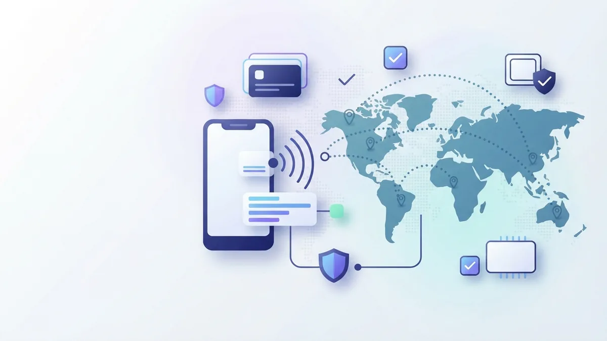 التجوال مقابل بيانات الهاتف المحمول عرض خريطة سفر يشير إلى مناطق الوجهات التي تُحتسب عليها رسوم التجوال.