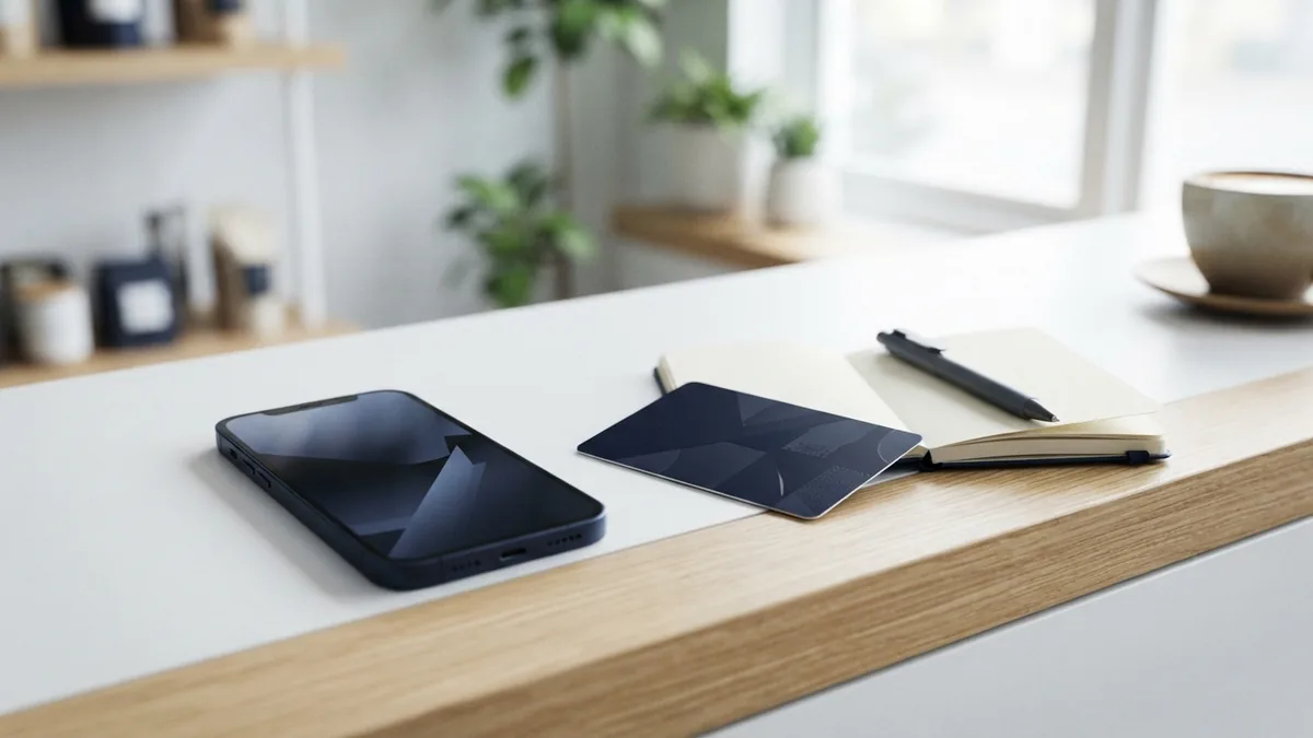 Starting a recharge service Smartphone and payment tools arranged for starting a recharge service