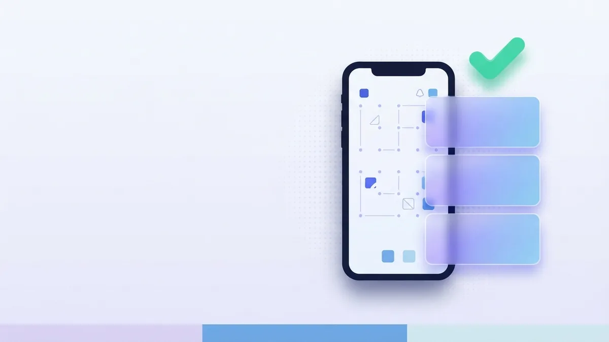 Etapas para enviar crédito pré-pago para celular Cartões flutuantes em branco e um celular ilustram as etapas para enviar créditos pré-pagos para celular